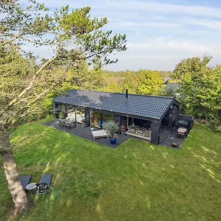 With Large Doors And Forest Ferienhaus